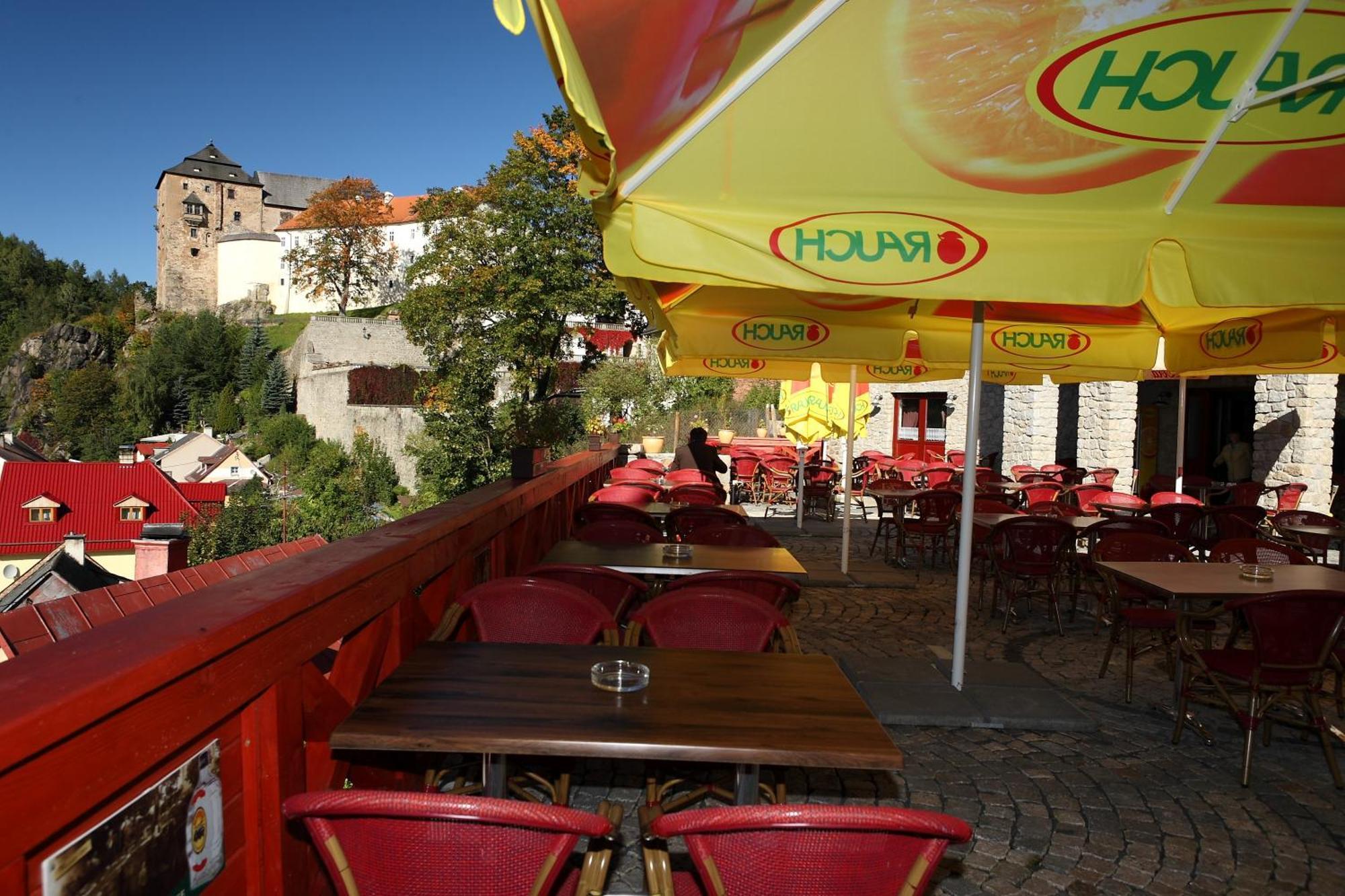 Hradni Basta Hotel Bečov nad Teplou Exterior foto